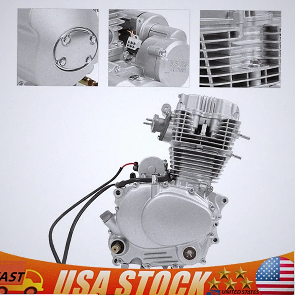 For Dirt Bike 200/250CC Motorcycle Engine Motor Transmission 4-Stroke 5-Speeds
